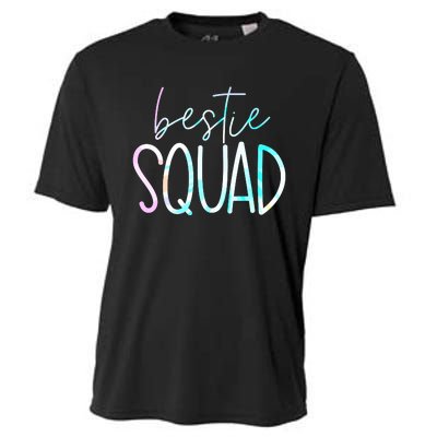 Best Friend Matching Squad Tie Dye Bestie Bff Cooling Performance Crew T-Shirt