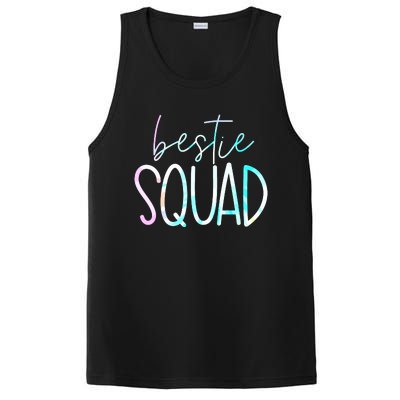 Best Friend Matching Squad Tie Dye Bestie Bff PosiCharge Competitor Tank