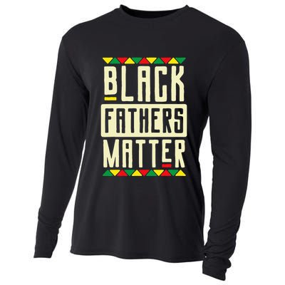Black Fathers Matter Blm Pride African American Dad Cooling Performance Long Sleeve Crew