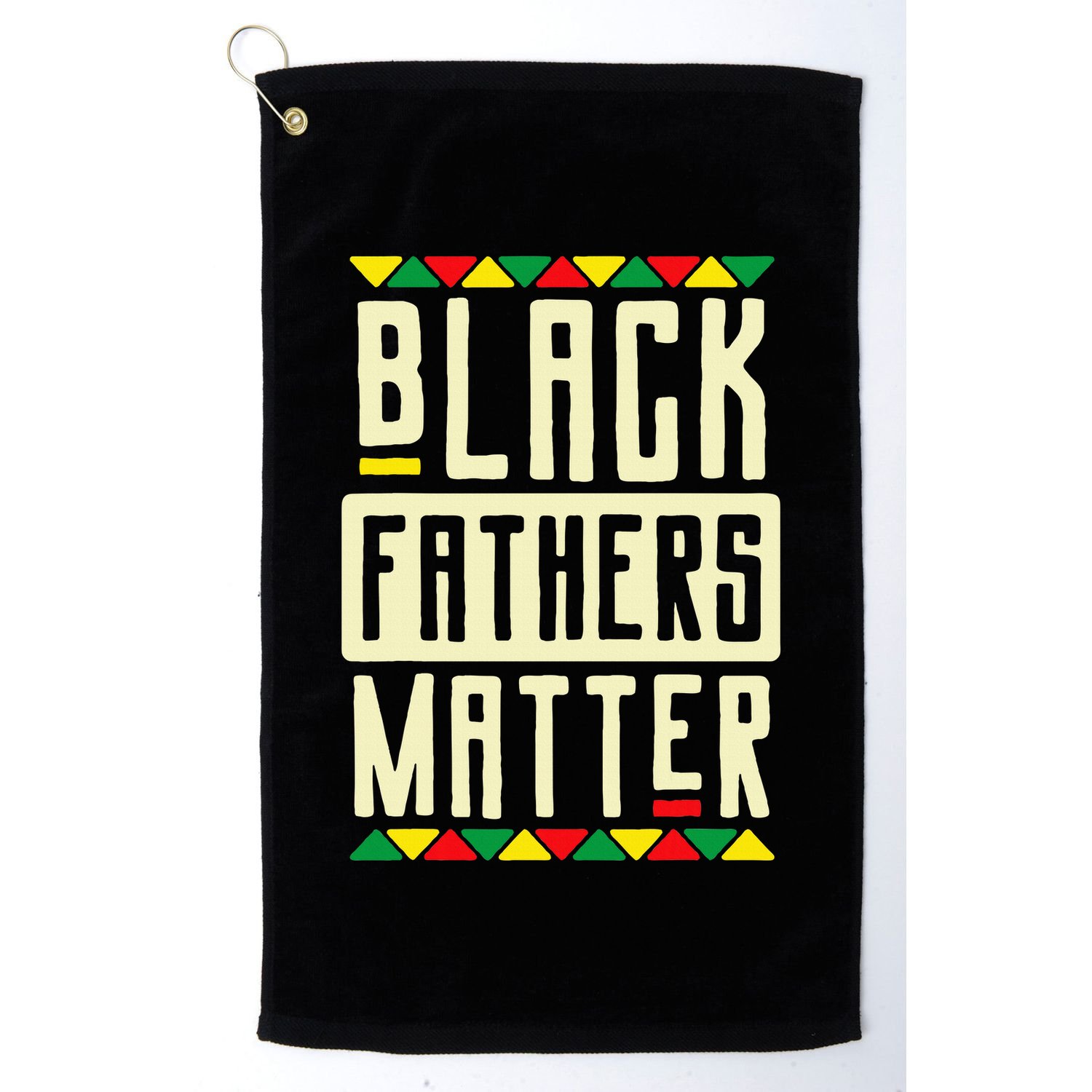 Black Fathers Matter Blm Pride African American Dad Golf Towel