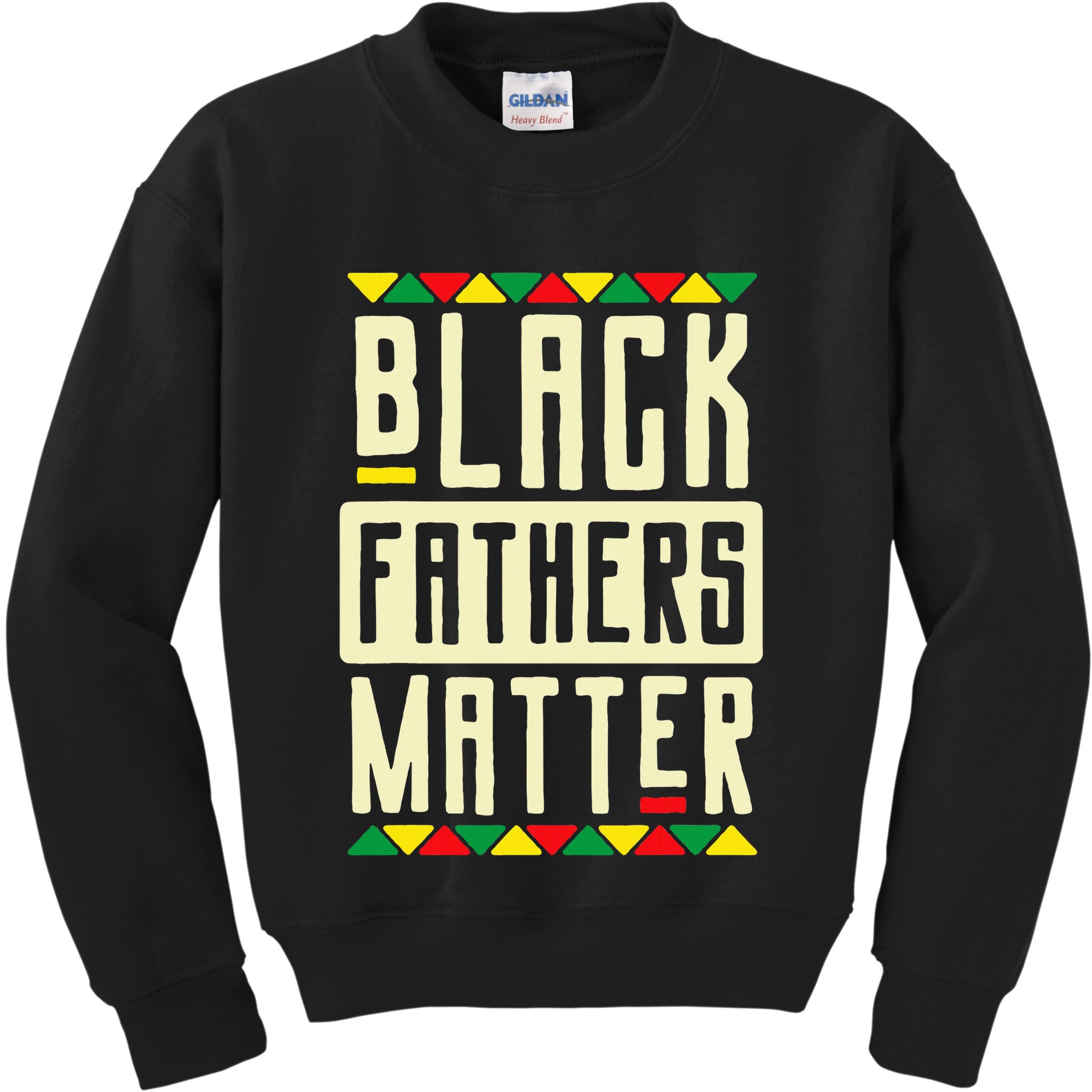 Black Fathers Matter Blm Pride African American Dad Kids Sweatshirt