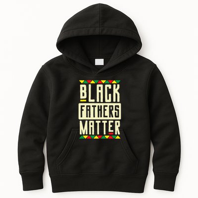 Black Fathers Matter Blm Pride African American Dad Kids Hoodie