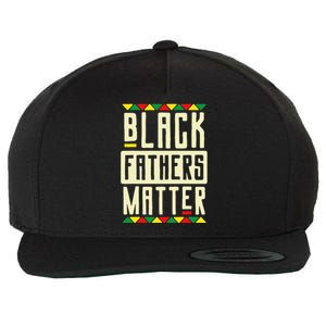 Black Fathers Matter Blm Pride African American Dad Wool Snapback Cap