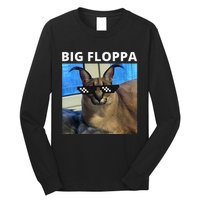 Big Floppa Meme Cat Long Sleeve Shirt