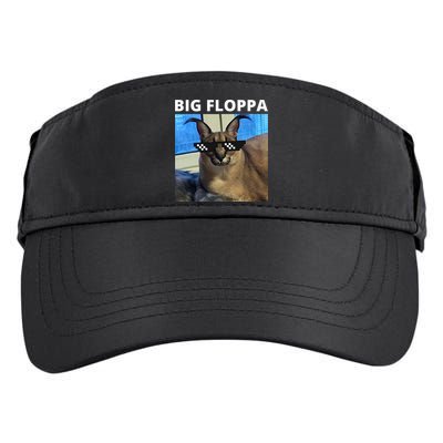 Big Floppa Meme Cat Adult Drive Performance Visor