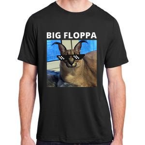 Big Floppa Meme Cat Adult ChromaSoft Performance T-Shirt