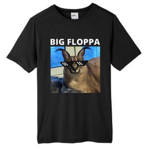 Big Floppa Meme Cat Tall Fusion ChromaSoft Performance T-Shirt