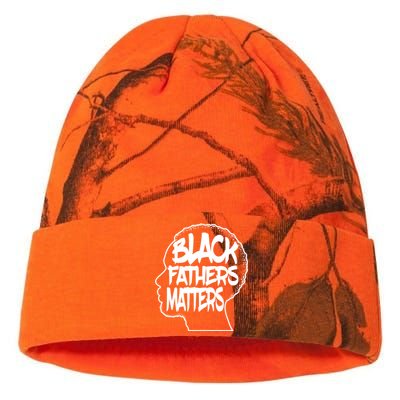 Black Fathers Matter Africanamerican Dad Family Gift Kati Licensed 12" Camo Beanie