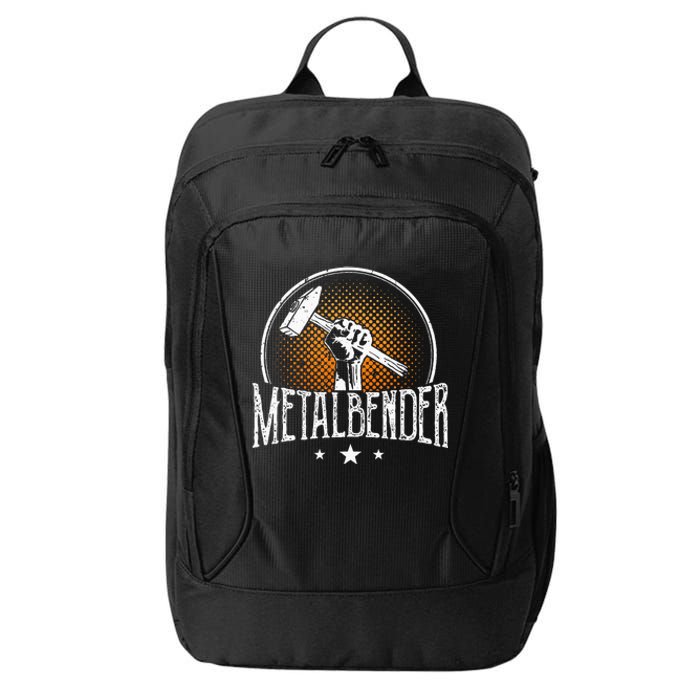 Blacksmith Funny Metalbender Metal Forging Blacksmithing City Backpack