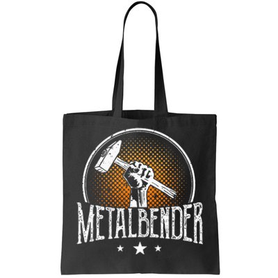 Blacksmith Funny Metalbender Metal Forging Blacksmithing Tote Bag