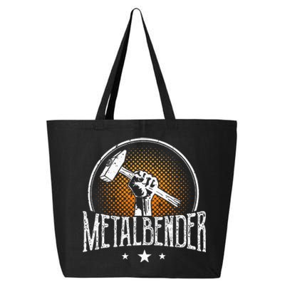 Blacksmith Funny Metalbender Metal Forging Blacksmithing 25L Jumbo Tote