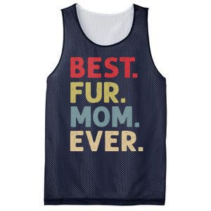 Best Fur Mom Ever Design For Women Cat Mama Or Dog Mother Mesh Reversible Basketball Jersey Tank