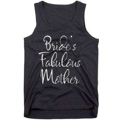 BrideS Fabulous Mother Matching Family Bridal Party Tank Top