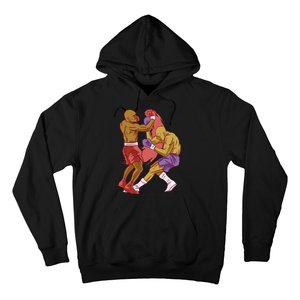 Boxers Fighting Match Hoodie