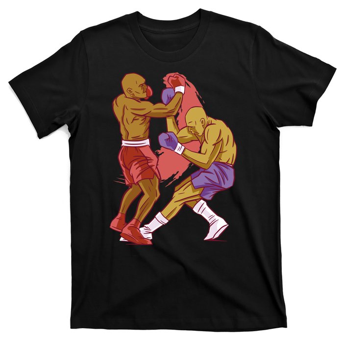 Boxers Fighting Match T-Shirt