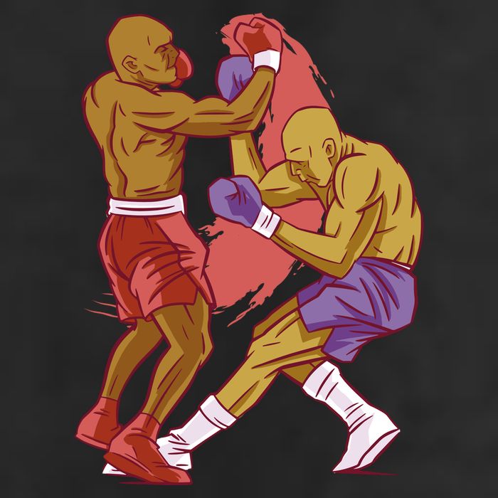 Boxers Fighting Match Adult Drive Performance Visor