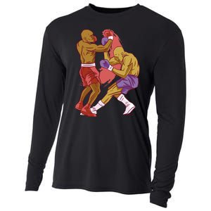 Boxers Fighting Match Cooling Performance Long Sleeve Crew