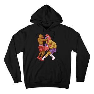 Boxers Fighting Match Tall Hoodie