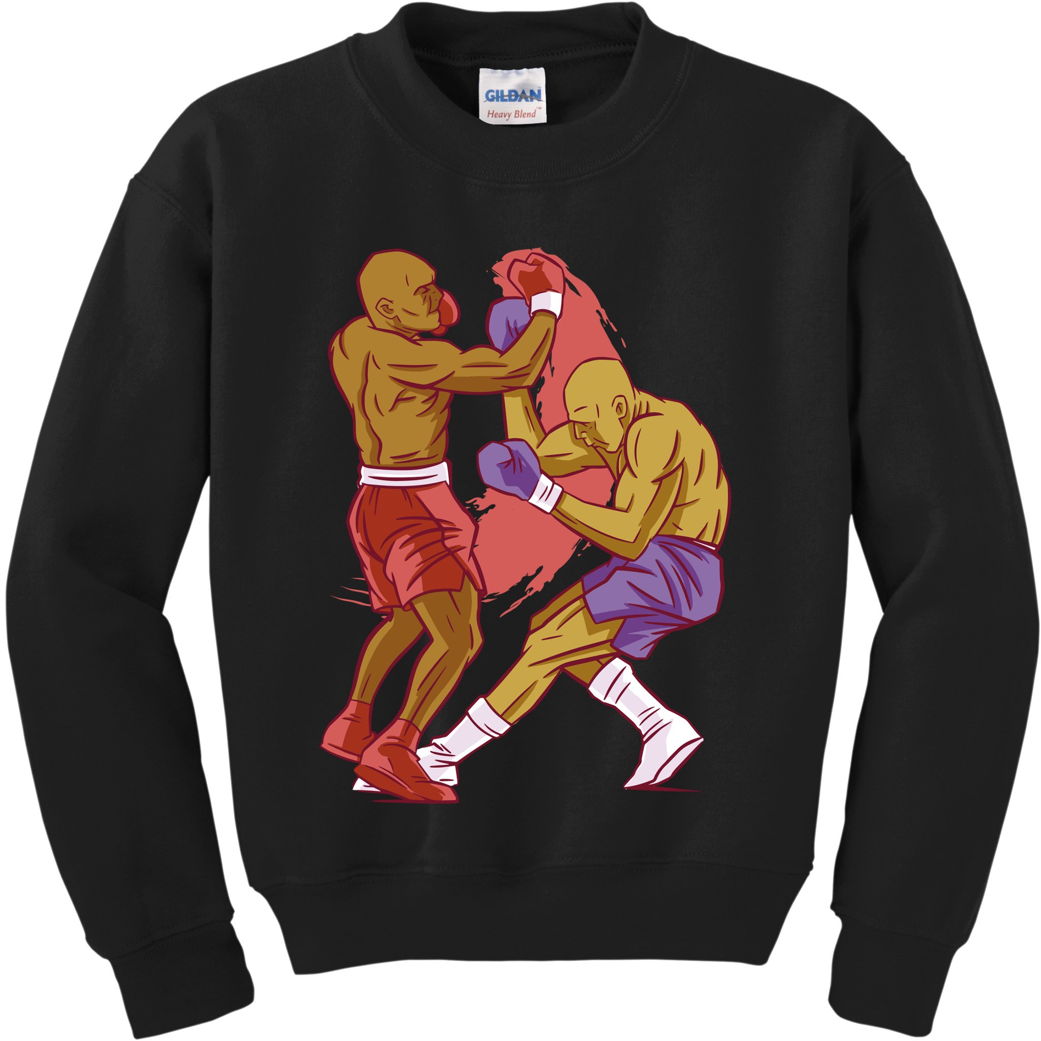 Boxers Fighting Match Kids Sweatshirt