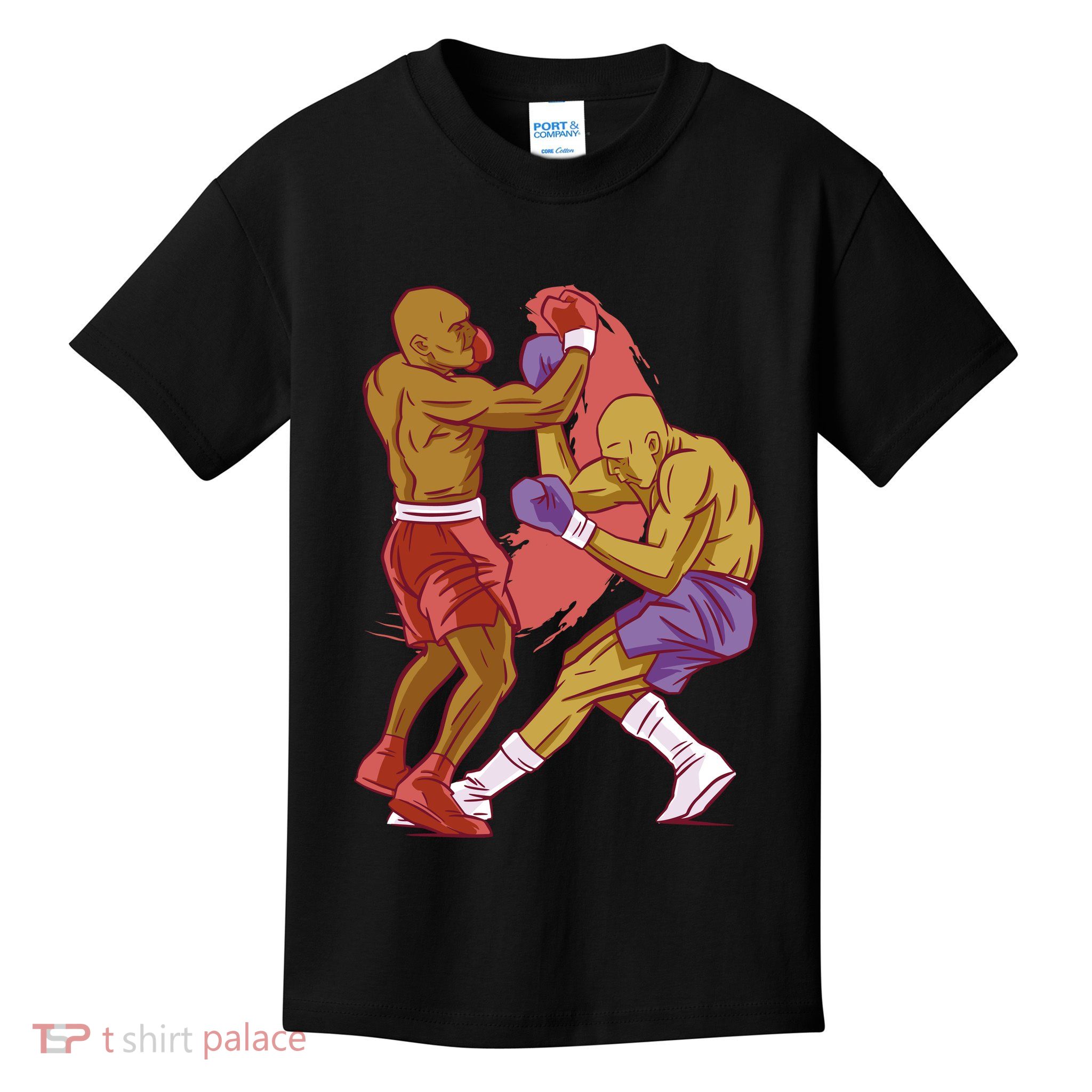 Boxers Fighting Match Kids T-Shirt