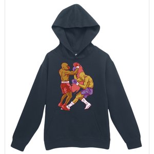 Boxers Fighting Match Urban Pullover Hoodie