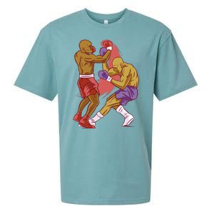 Boxers Fighting Match Sueded Cloud Jersey T-Shirt