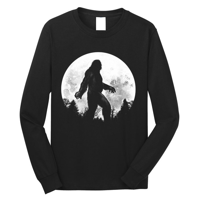 Bigfoot Full Moon Long Sleeve Shirt