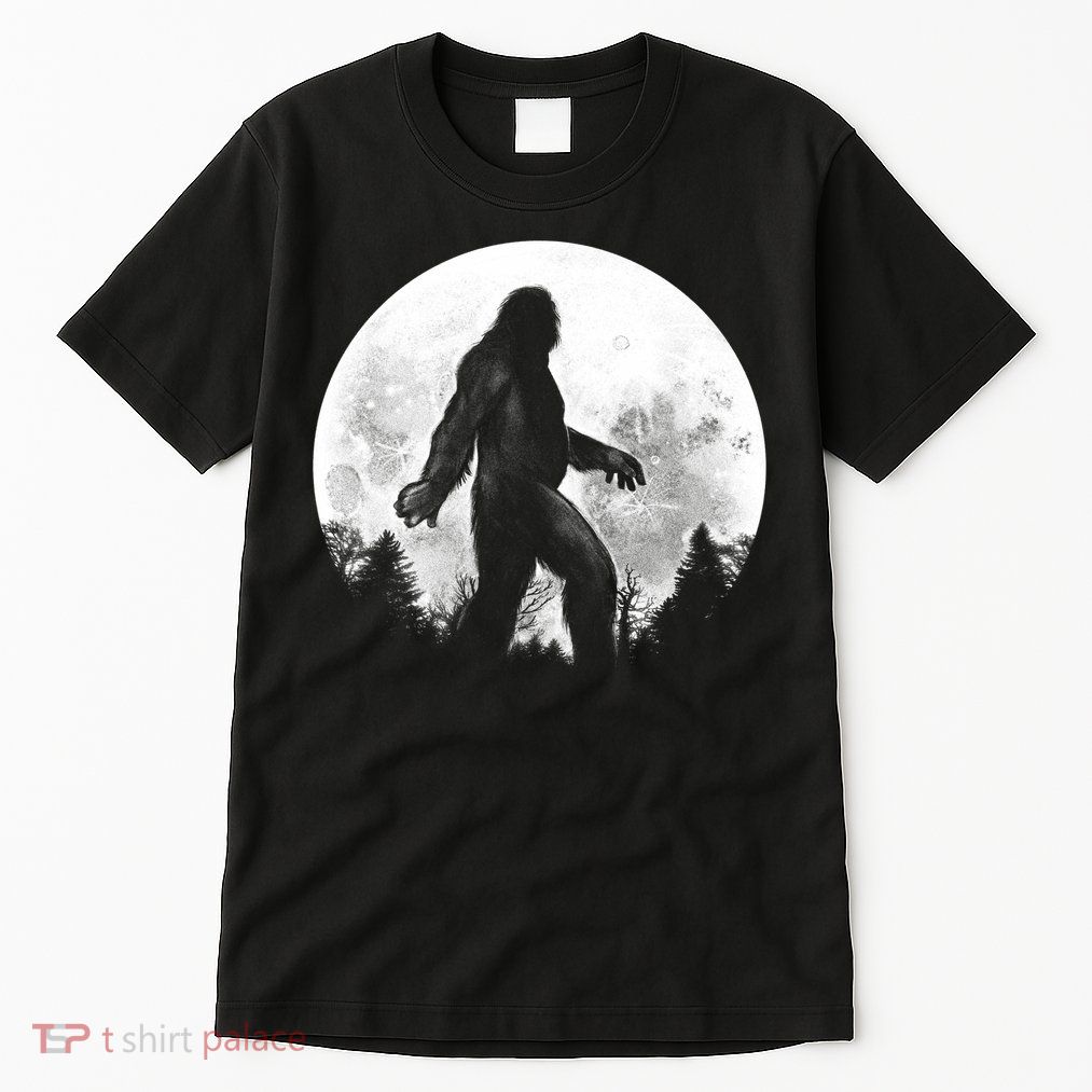 Bigfoot Full Moon Tall T-Shirt