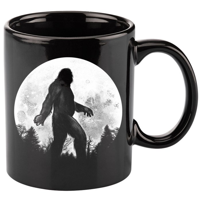 Bigfoot Full Moon 11oz C Handle Ceramic Mug