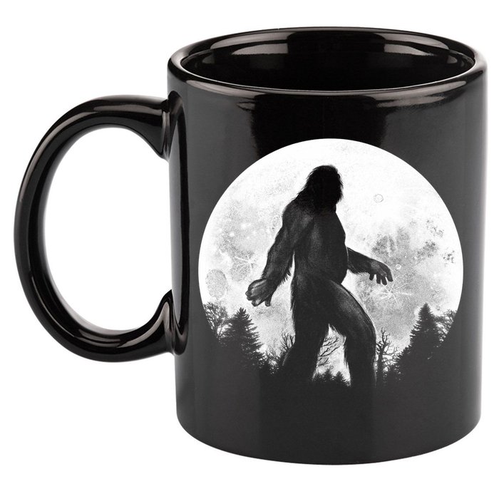 Bigfoot Full Moon 11oz C Handle Ceramic Mug