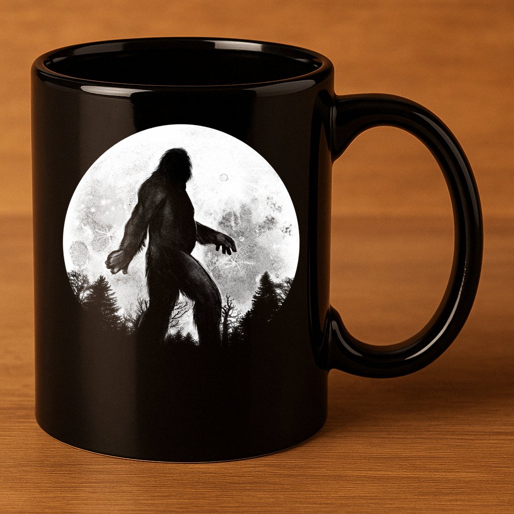 Bigfoot Full Moon 11oz C Handle Ceramic Mug