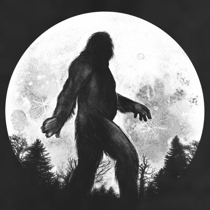 Bigfoot Full Moon 11oz C Handle Ceramic Mug