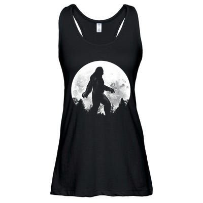 Bigfoot Full Moon Ladies Essential Flowy Tank