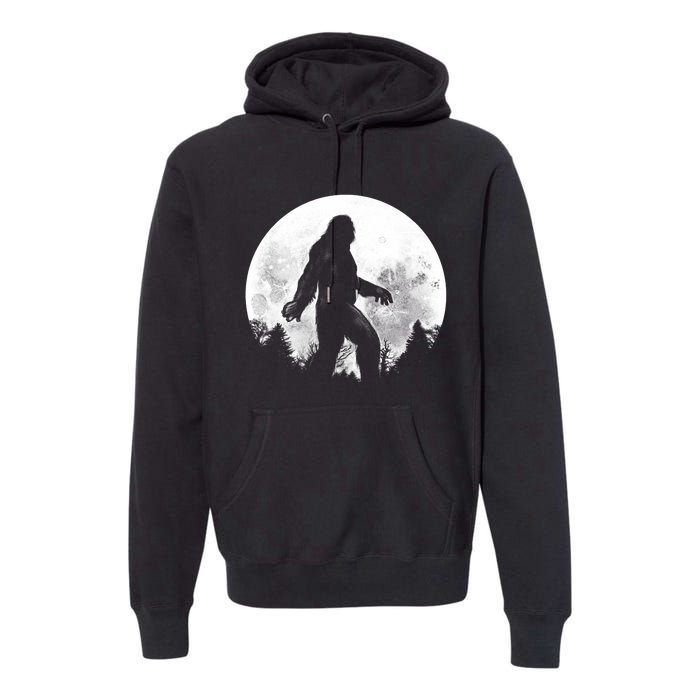 Bigfoot Full Moon Premium Hoodie