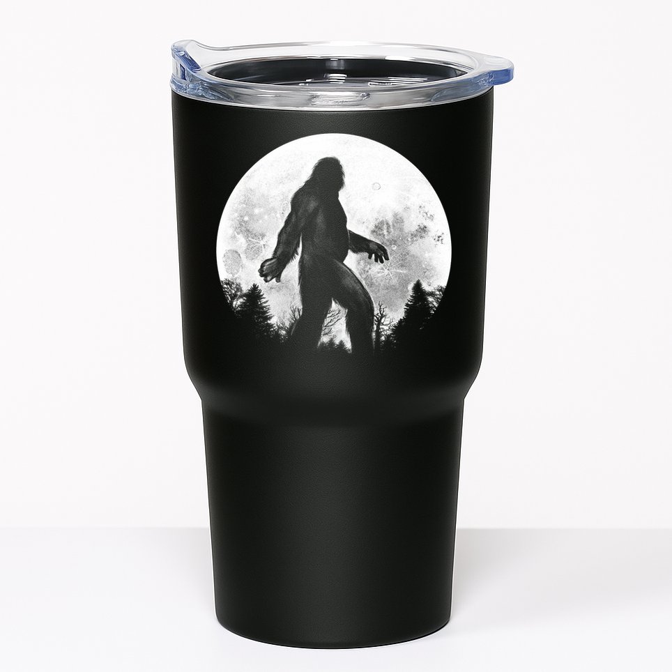 Bigfoot Full Moon Tumbler