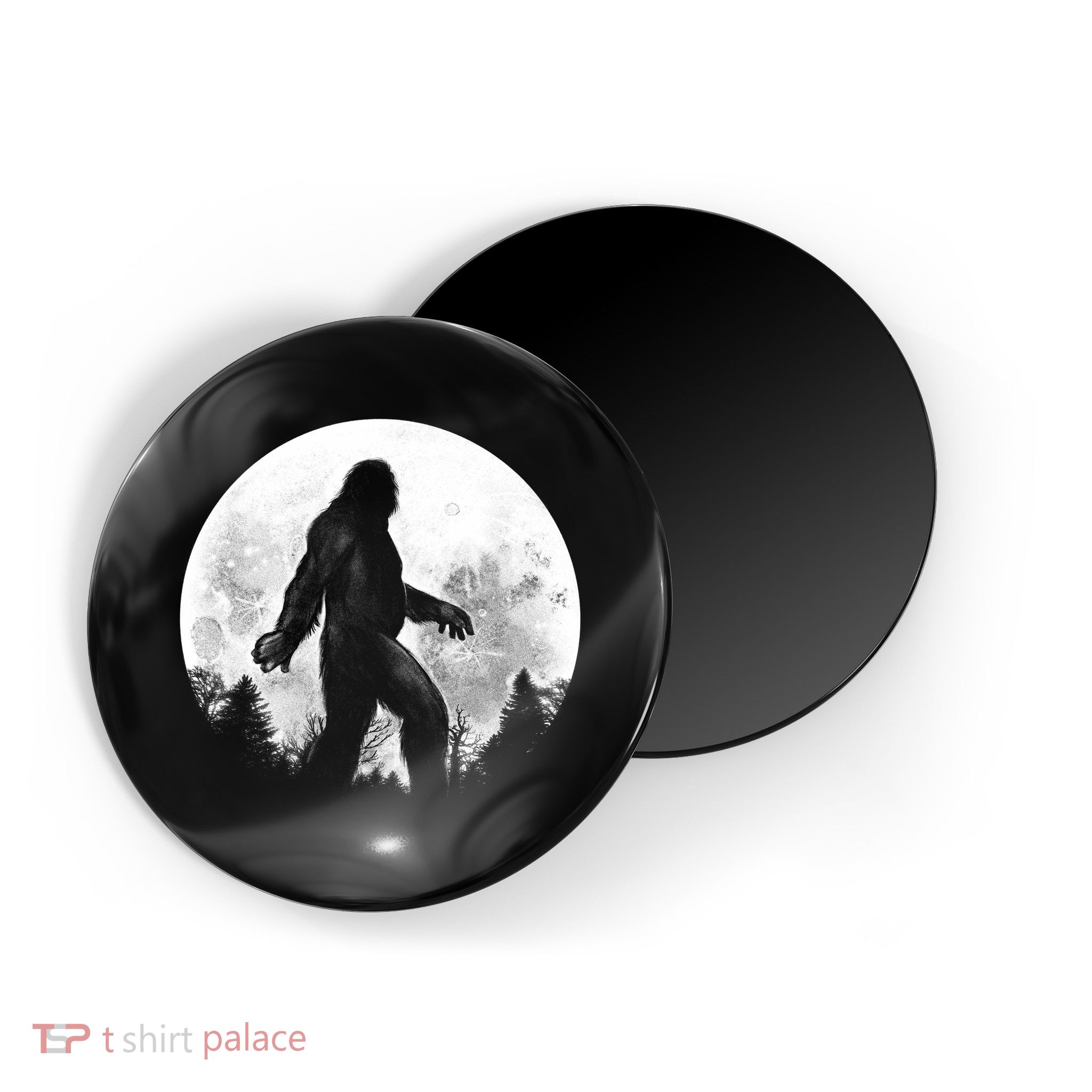 Bigfoot Full Moon Magnet