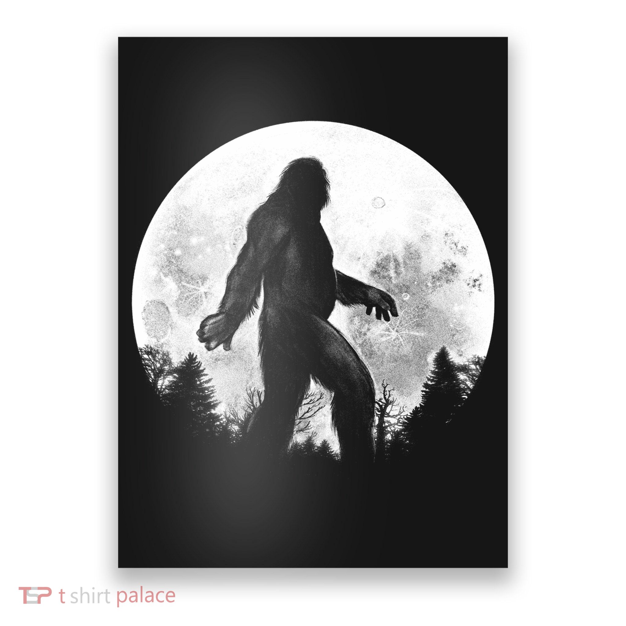 Bigfoot Full Moon Poster