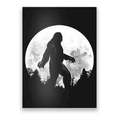 Bigfoot Full Moon Poster