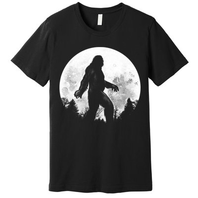 Bigfoot Full Moon Premium T-Shirt