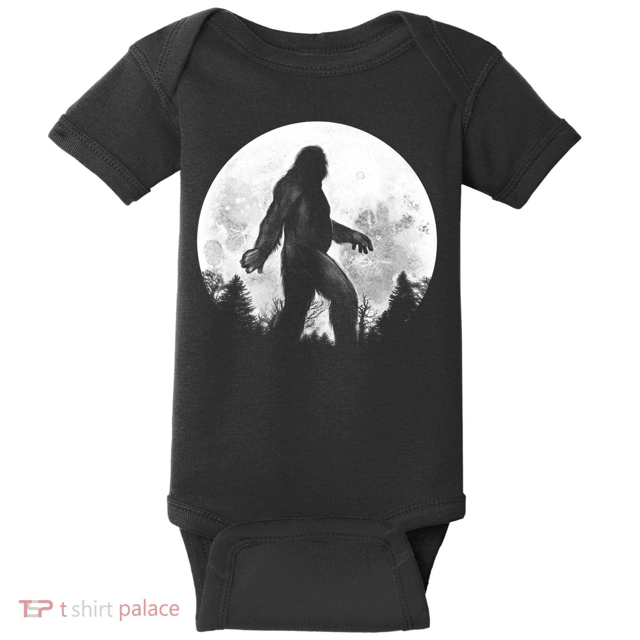 Bigfoot Full Moon Baby Bodysuit