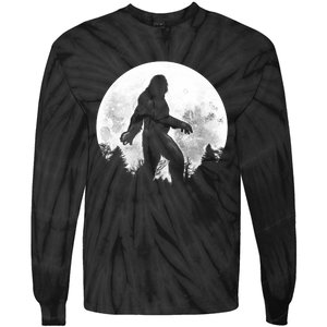 Bigfoot Full Moon Tie-Dye Long Sleeve Shirt