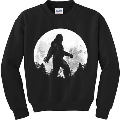 Bigfoot Full Moon Kids Sweatshirt