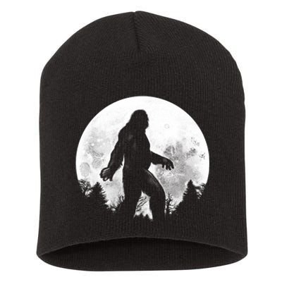 Bigfoot Full Moon Short Acrylic Beanie