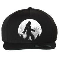 Bigfoot Full Moon Wool Snapback Cap