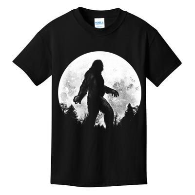 Bigfoot Full Moon Kids T-Shirt
