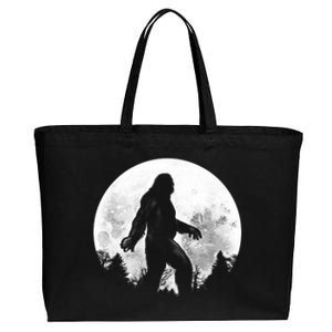 Bigfoot Full Moon Cotton Canvas Jumbo Tote