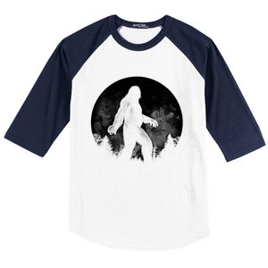 Bigfoot Full Moon Baseball Sleeve Shirt