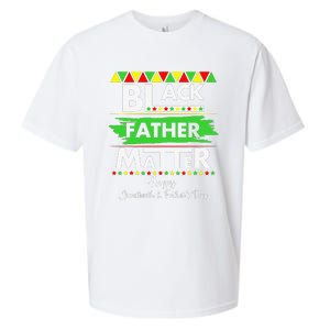 Black Father Matter Father's Day Juneteenth Africa Black Dad Sueded Cloud Jersey T-Shirt