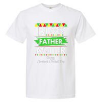 Black Father Matter Father's Day Juneteenth Africa Black Dad Garment-Dyed Heavyweight T-Shirt