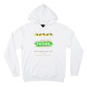 Black Father Matter Father's Day Juneteenth Africa Black Dad Hoodie